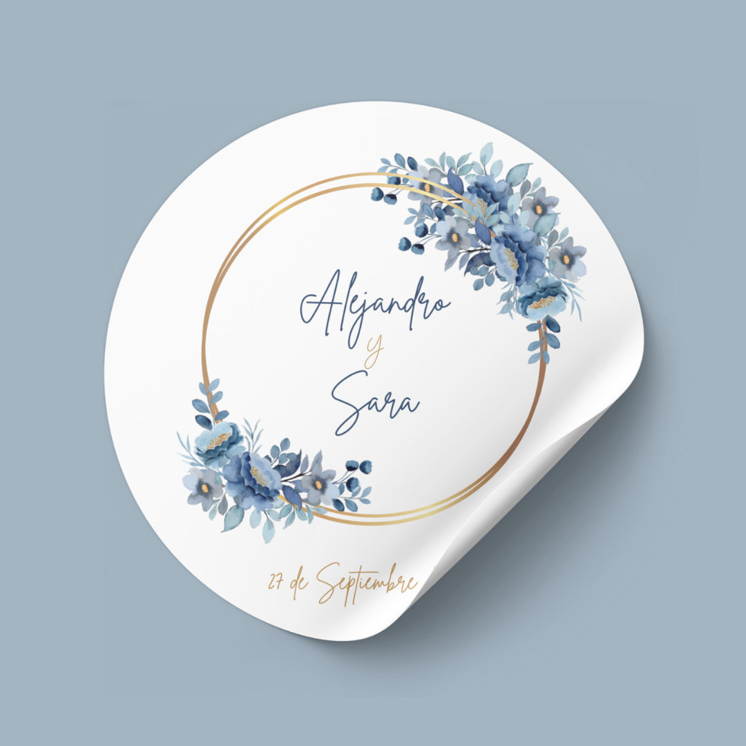 Blue Serenity - Mock up - Complementos - Pegatina