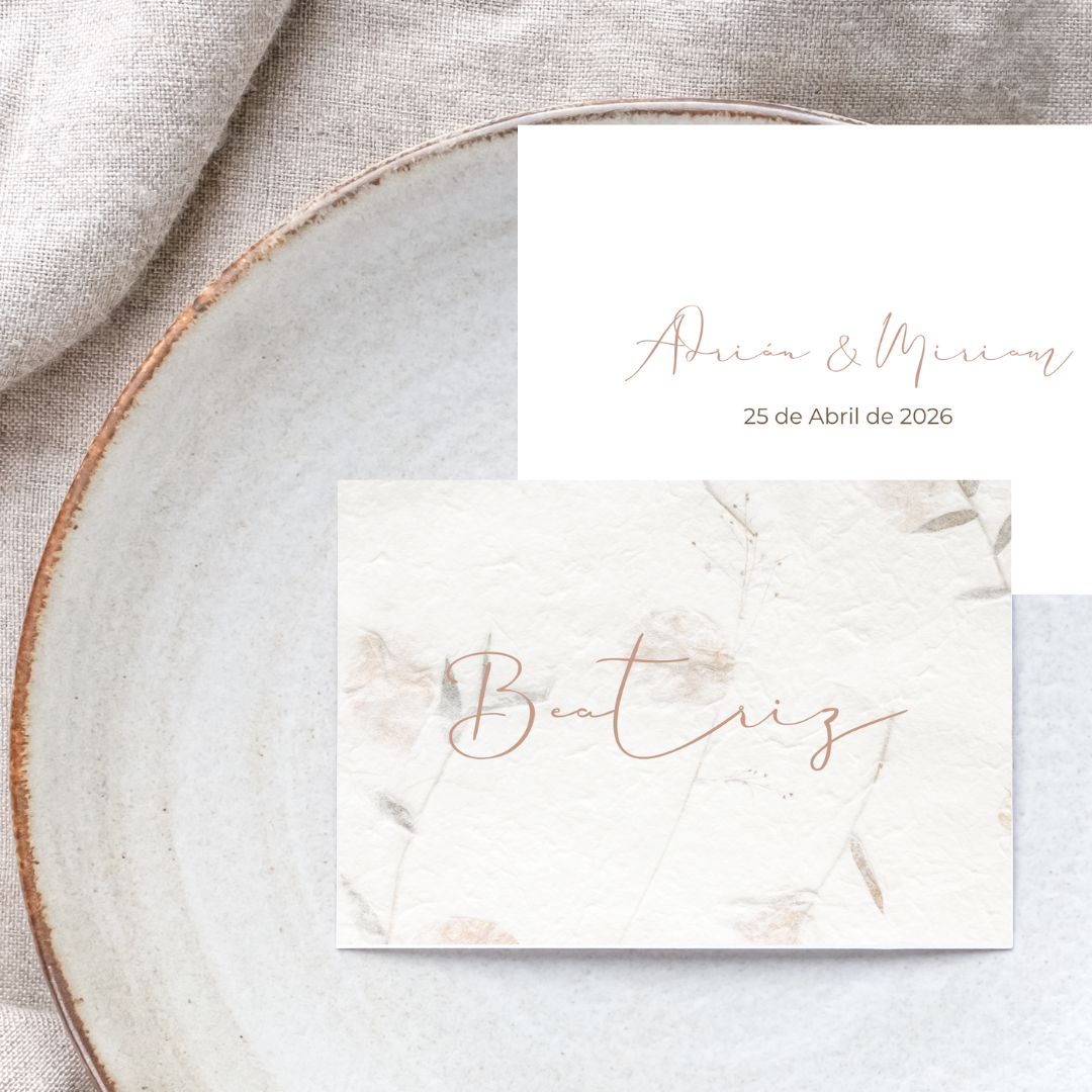 Marcasitios para boda diseño Sayen de Imagine Digital Events